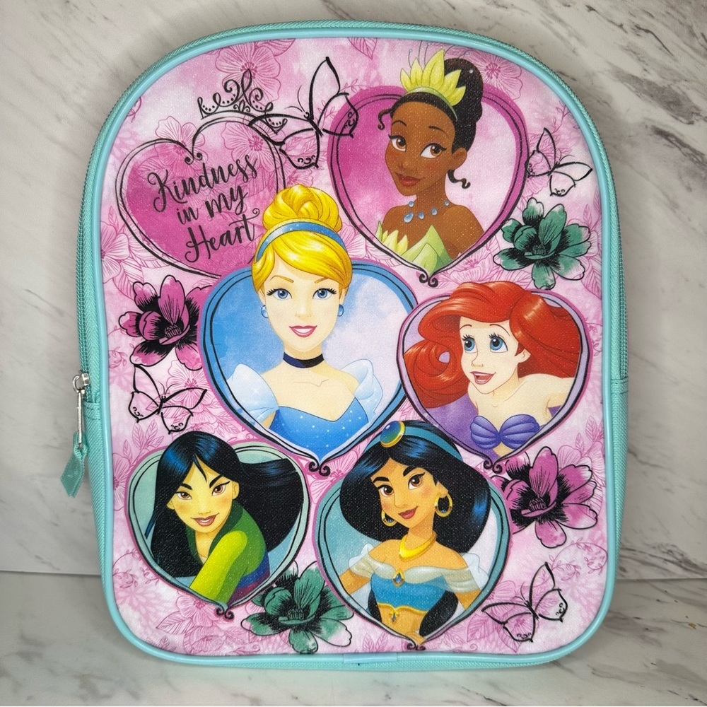 NWT Kids Disney Princess Backpack – Pink – Small